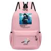 Student School Demon Slayer Print Backpack Casual Waterproof Small Bag
