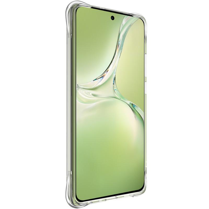 IMAK Für OnePlus Nord CE4 Lite 5G/Oppo K12x 5G (China) Hülle Wellentextur TPU Anti-Sturz Handyhülle