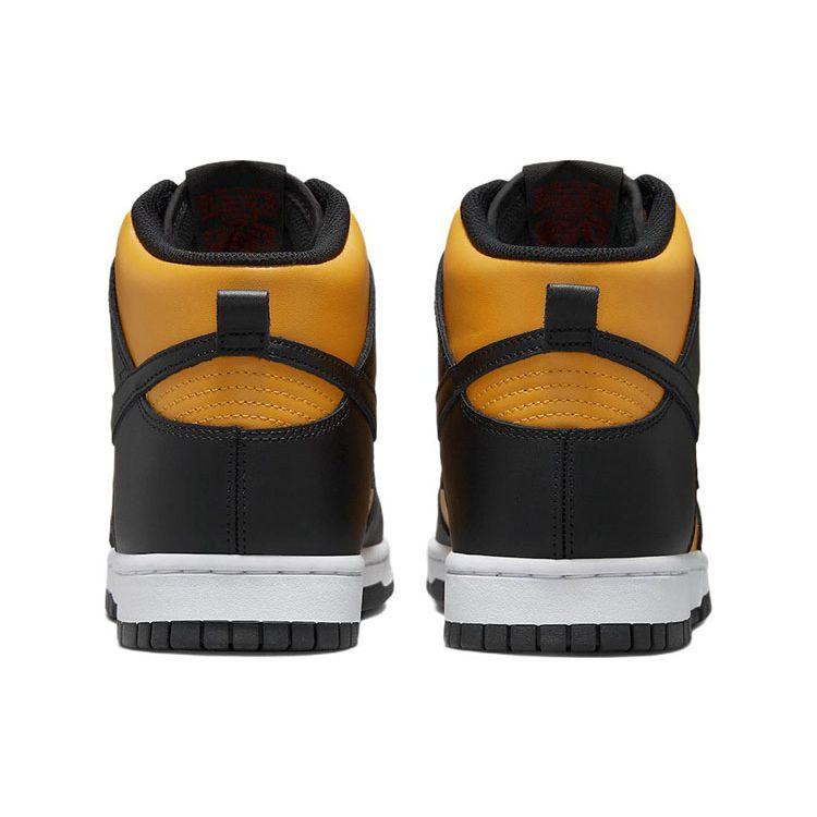 Nike Dunk High Retro Bruce Lee Herre Sneakers Gul University-Gull Hvit DD1399-700