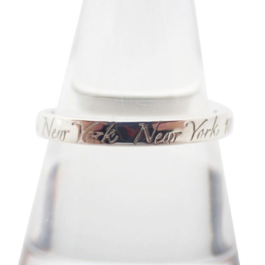 

[Used] TIFFANY/Tiffany 925 Notes Narrow Ring Size 15/Size 15/g536-21