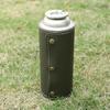 Leather Fuel Canister Sleeve Portable Gas Bottle Cover Propane Tank Holder Bag