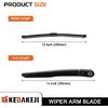 Rear Windshield Wiper Arm Compatible With Ford Escape 2013-2018 Vehicles, Back Windshield Wiper Set Replacement OEM BB5Z17526-C