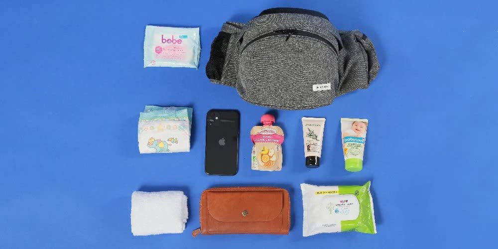 Nosítko pro miminka POLBAN ADVANCE s ripstopovým efektem, černé