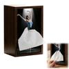 Ballet Girl Tissue Box Multifunctional Pull-Out Tissue Box For Desktop Dining Table Bedside Cabinet