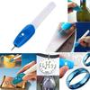 Electric Engraving Pen Jewelry Engrave Pen With White And Blue Design For Precise Diy Crafting