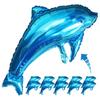 [Balloon Shop] Aluminum Balloon Dolphin Sea Tropical Decoration Store Exhibition Dolphin Large Summer Pool Festival Decoration Simulation Store Dolphi