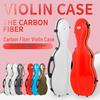 IRIN Lightweight Pressure-Resistant Fiberglass Carbon Fiber Violin Case with Thermometer