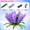 200 Pcs Pipe Cleaners Chenille Stem, Flowers Pipe Cleaner Craft, Colored Pipe Cleaner For Creative Handmade DIY Lavender Bouquet