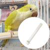 Papageien Sitzstange Käfig Zubehör Fußspielzeug Ruhestation Stange Übungsstange Wellensittich Standstange für Agaporniden Finken Aras Aras