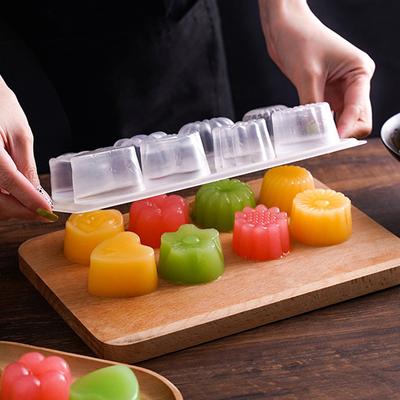 8-Loch Multi-Form Seifen-Silikonform Für DIY Schokolade Süßigkeiten Gelee Dessert Eiswürfelform Basteln Seife Handgeschenk Herstellung