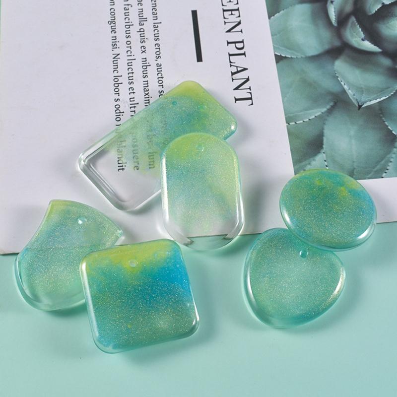 Eardrop Silicone Keychain Resin Mold Kit with Hole for DIY Keychain Special Christmas Epoxy Resin Mold Home Decoration