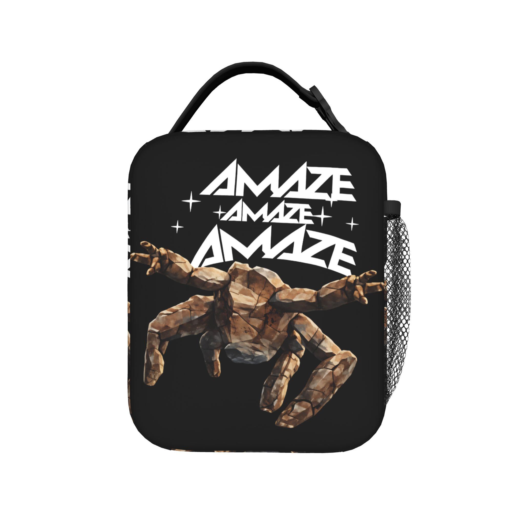 Sac à lunch Project Hail Mary Fist My Bomp Boîte à lunch décontractée Bureau Sacs à lunch thermiques portables pour unisexe Sac isotherme imperméable as picture