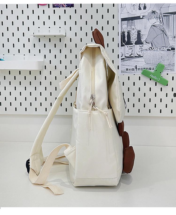 Korean Style Lightweight Cartoon Cat Backpack for Primary School Girls