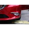 Car Front Fog Light Lamp Cover Trim For Mazda 6 Atenza 2017 2018 Chrome Head Foglight Foglamp Bezel Trims Exterior Accessories