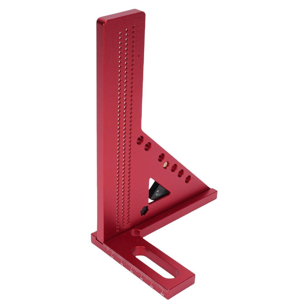 Angle Pin Adjustable Angle Ruler 0-180° Adjustable Aluminum Alloy Ruler For Woodworking