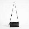 Genuine Leather Cylinder Pen Holder & Shoulder Bag, Women's 2026 Niche Style, First Layer Cowhide, Cross-Body, Commuter Essential.
