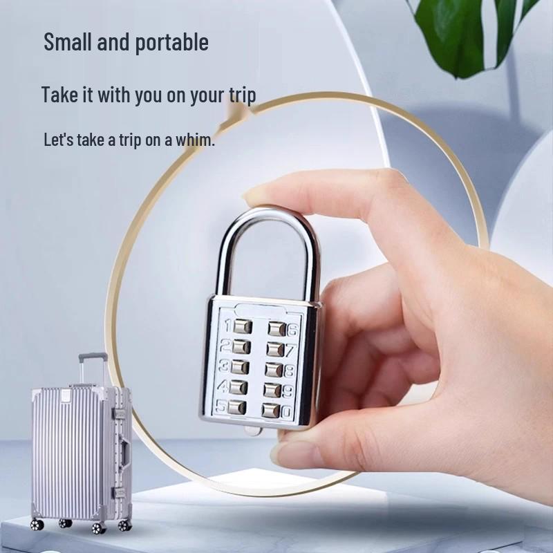 Newcomer Offer: Waterproof Anti-theft Padlock for Gym, Outdoor, Dorm, Cabinet & Door