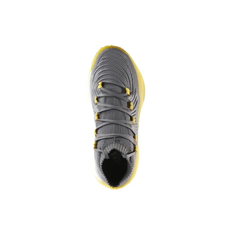 adidas Crazy Explosive 2017 Primeknit 'Grey Yellow' Men's CQ1396