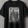 Hermes Trismegistus Shirt | Mercurius Trismegistus Engraving | Hermetic Philosophy Tee | Corpus Hermeticum | Alchemy Unisex Tshirt