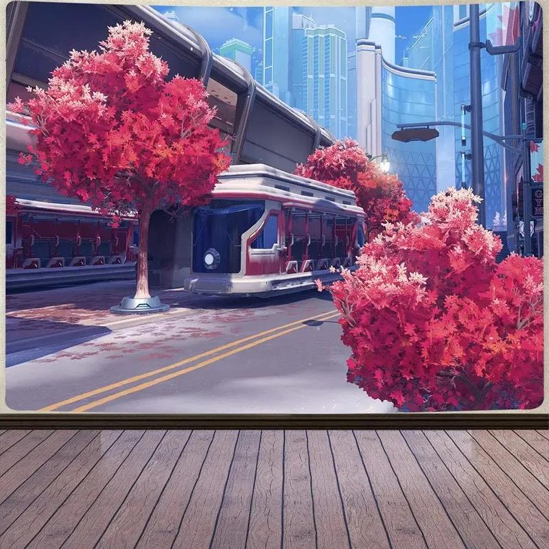 Гобелен в японском стиле аниме — фото 16