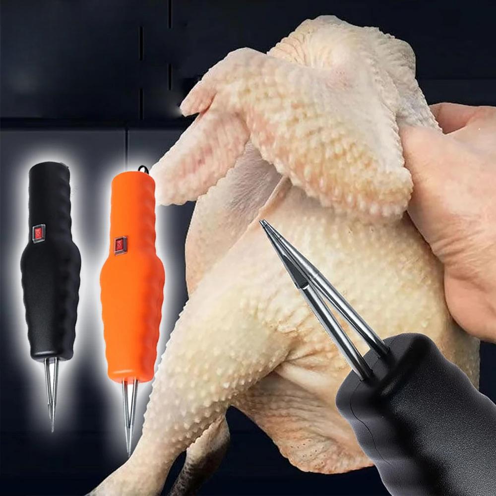 1PC Elektrischer Hand-Geflügelrupfmaschine Entfederer für Gans, Ente, Huhn, Rupfen, Vogel, Truthahn, Küchenhelfer
