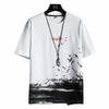Men's 2024 Short Sleeve Loose Crew Neck T-shirt - Hong Kong Style Summer Trend