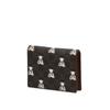 Cowhide Brown Pattern Card Wallet Dcwa5e793w3
