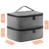 Double Layer Portable Storage Bag for Nail Lamps & Polish - 30 Compartments
