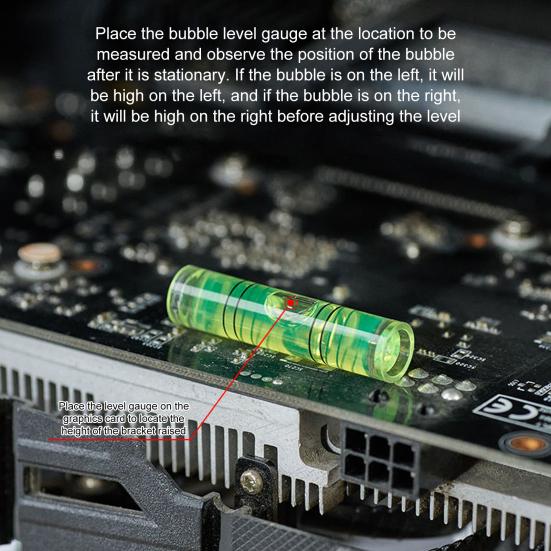 Graphics Card Bracket Alloy Graphics Card Adjustable Aluminum Holder GPU Stand for PC