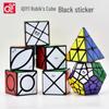 Qiyi 2-5 Layer Magic Cube Set: Pyramid, Maple Leaf, X Golden, Zong, Edge-Turning, Round, Square, Skewb & Five-Layer Round Cubes.