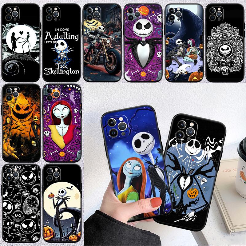 Nightmare Before Christmas Fodral för Motorola Edge 60 60s 70 G86 G56 G54 E14 G04S G45 G54 G64 S30 S50 X30 X40 X50 Pro Power