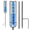 Easyly Install Rain Gauges with Large Clear Scale for Garden Outdoor Use by Elderly Individuals and Simple Assembly