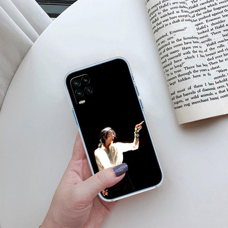 M-Michael J-Jackson Transparent Phone Case for Motorola Moto G7 G8 G9 G84 G85 G73 G24 G15 Z2 Play Power Plus