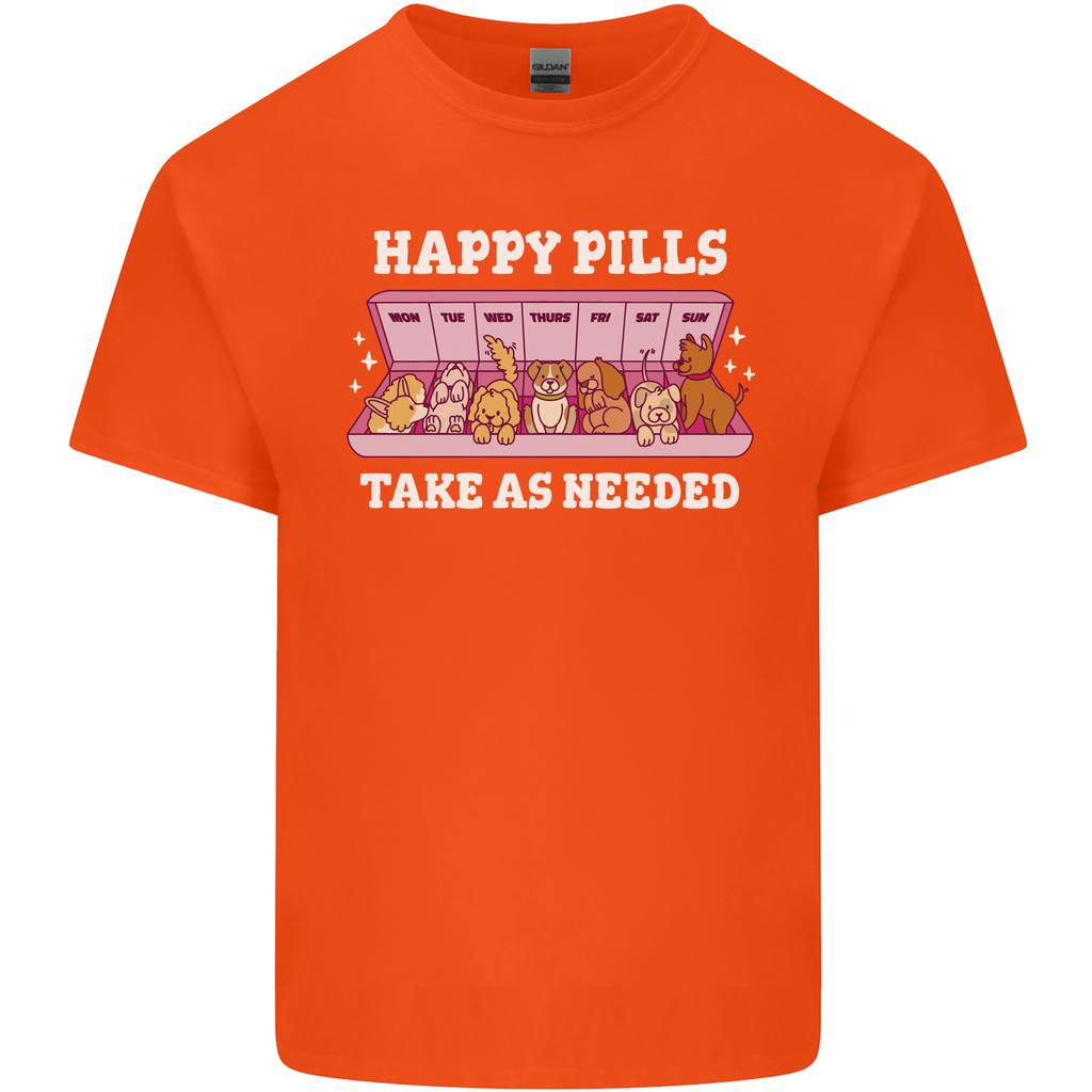 Happy Pills Antidepressants Dogs Unisexs Light Cotton TShirt