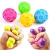 Bunter Entlüftungsball, sicheres Quetschspielzeug, entzückender Anti-Stress-Ball, TPR-farbiges Entlüftungsball-Spielzeug, Quetschspielzeug, Stress abbauen