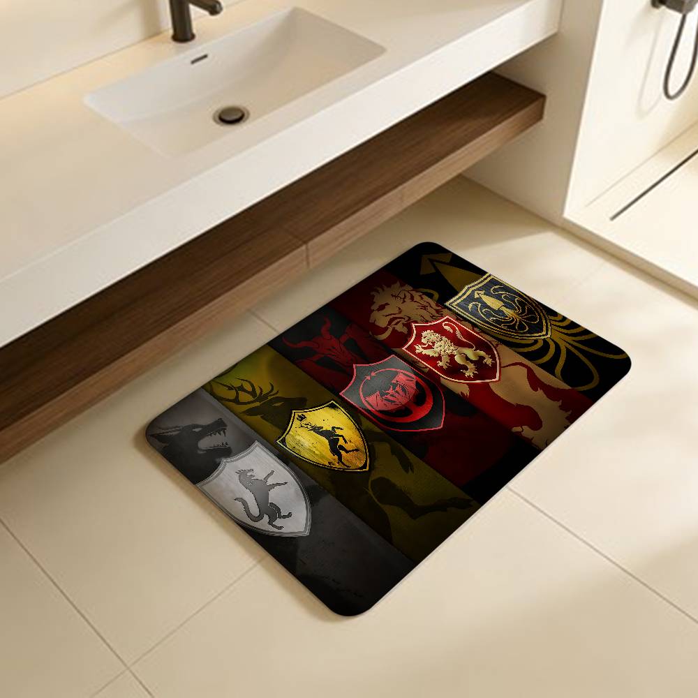 Film G-Game of T-Thrones Entrance Door Mat Nordic Style Home Doormat Bathroom-Toilet Mats Bedroom Hotel Decor Mat