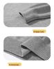 2025 Men's High-Quality Solid Color Retro Henley Knitwear for Autumn/Winter