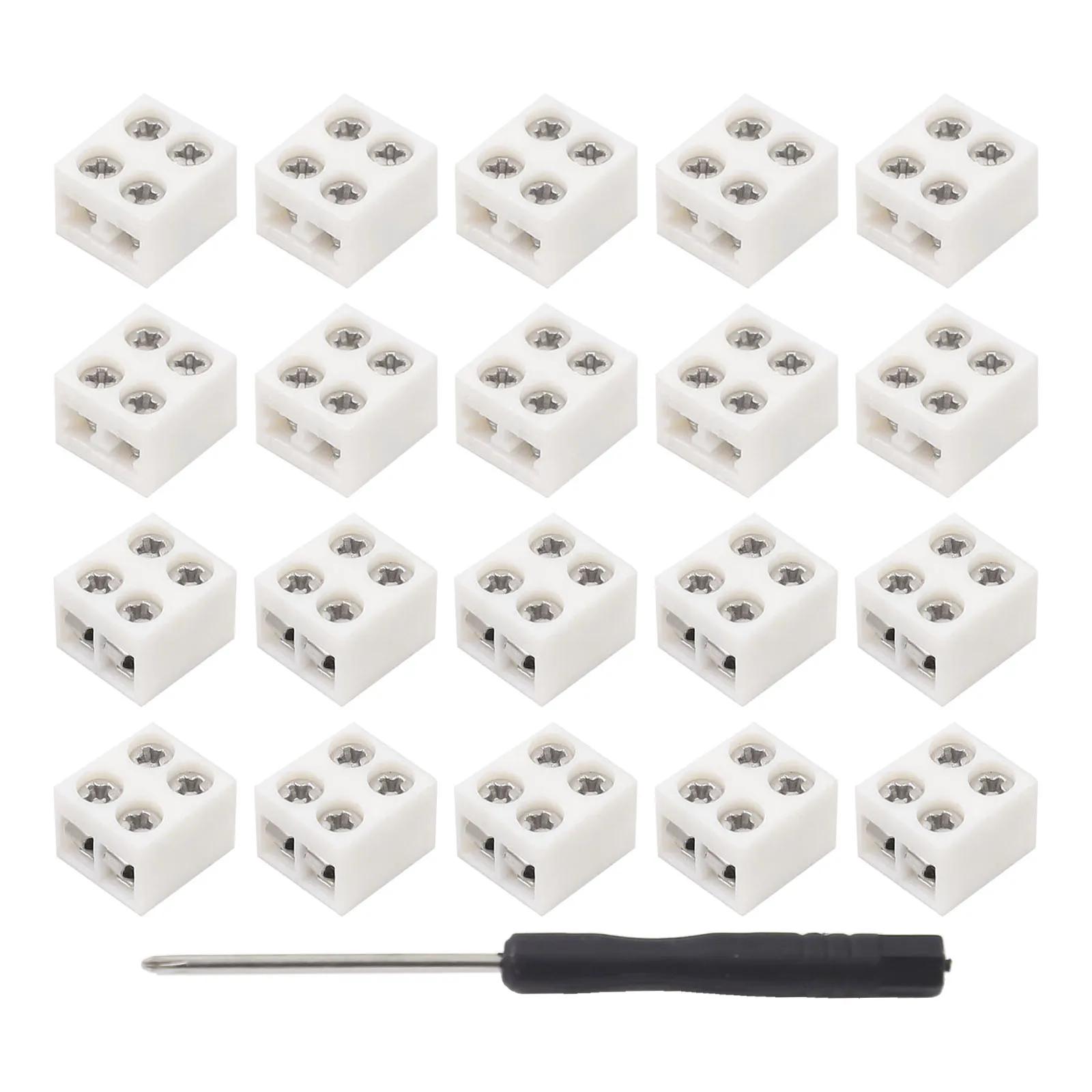 

New Practical Connector Strip Light Connect Versatile 6A IP65 Waterproof LED Adapter LED Strips Screw Mounting