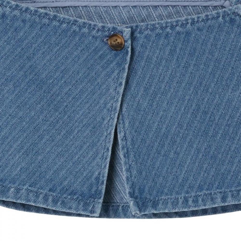 LAP Pattern Bustier Back Button Blouse As1db262