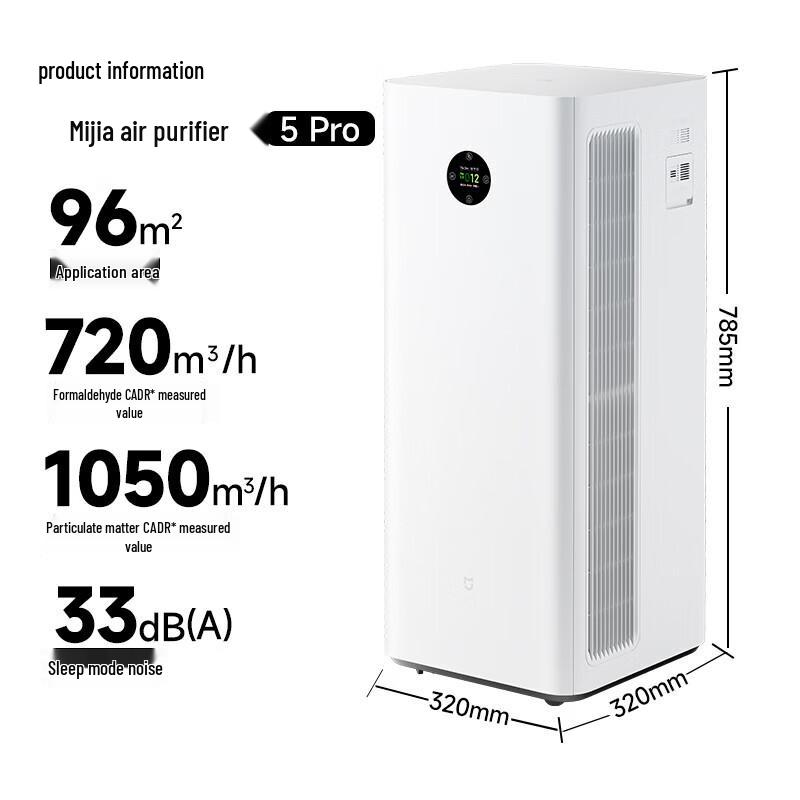 Умный очиститель воздуха Xiaomi 5 Pro