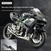 1:12 Alloy Sound Smooth Glide Motorcycle Model Toy - Kawasaki, BMW, Ducati