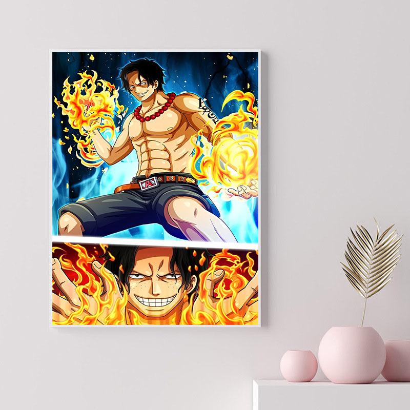 40X50Cm Diamond Painting Large Size Diamond Sticker Bedroom Living Room Decorative Painting With Photo Frame