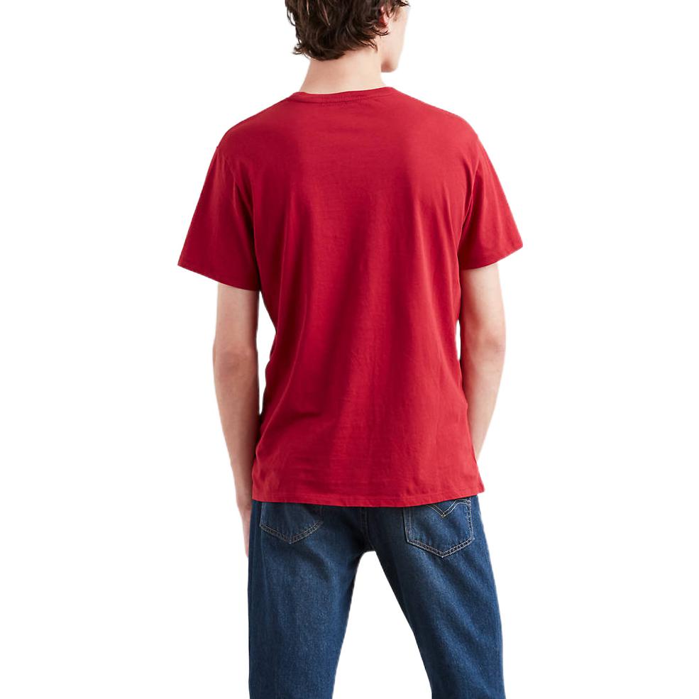 Levis Logo Print T-Shirt SS22 Men T-Shirts Red 177830141