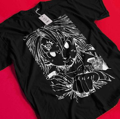Seven Deadly Sins Maglietta Meliodas T-shirt Escanor T-shirt Elizabeth Ban Diane King BB1728