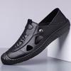2026 Newly Men's Summer Loafers Shoes Genuine Leather Soft Man Casual Slip-on Cutout Shoes Cowhide Summer Loafers