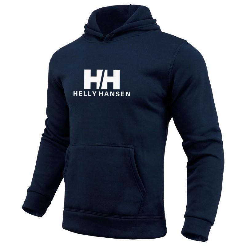 Customized Men s Running Sports Pullover Hoodie - Casual Design, Logo Personalization Available L темно-синий