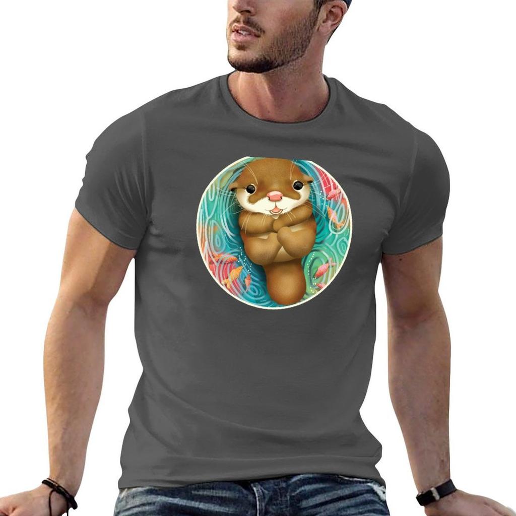 Little Otter Tshirt Casual Daily Graphic Tee