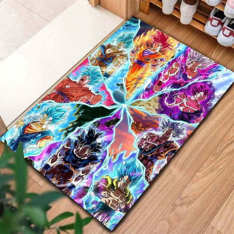 Dragon Ball Super Carpet Rug For Living Room Bedroom Home Sofa Decoration,kids Play Nonslip Floor Mat