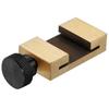 Brass Line Locator DIY Measuring Tools Ruler Limiter High Precise Steel Ruler Positioning Block Adjustable for Carpentry Scriber