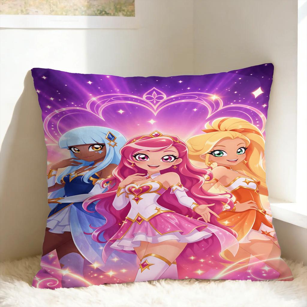 L-lolir-Rock Rock Anime Pillow Case Comfy Pillow Cover For Sofa Home Decor Cute Funny Pillowcases